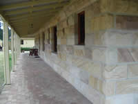 Traditional Foundation Sandstone Cottage - click for larger image